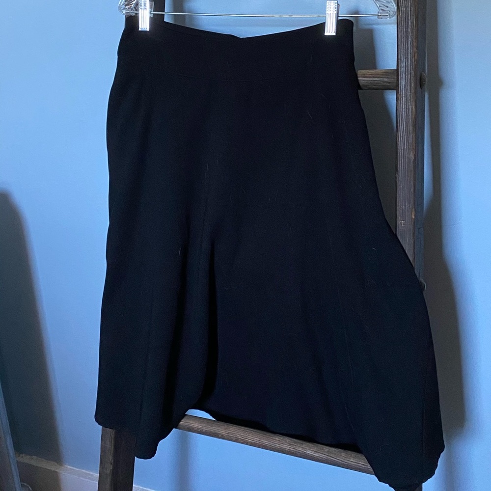 Black Unique Vintage circle skirt